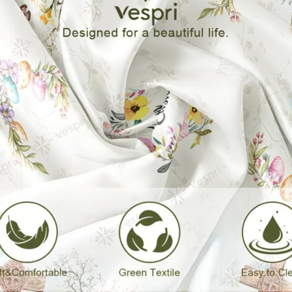 Vespri Easter/Spring Table Cloth - Picture 5 of 5